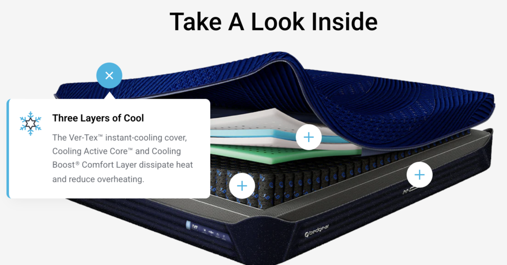 M5 night ice performance mattress